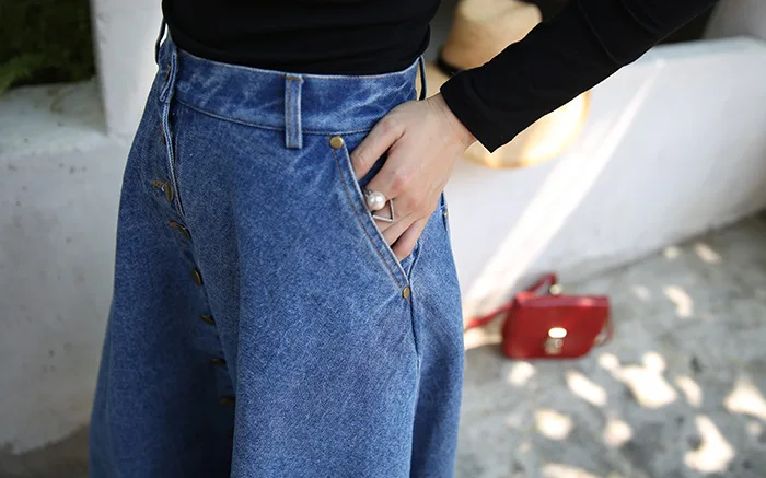 YuooMuoo летние джинсовые юбки на пуговицах повседневные женские винтажные однотонные синие с высокой талией ампир трапециевидная длинная джинсовая юбка длиной до щиколотки