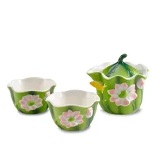 Цветной эмалевый Фарфор Чайный котел, кружка набор Китай костяная керамическая дорожная китайская кунг-фу креативная Чайная пара чашка