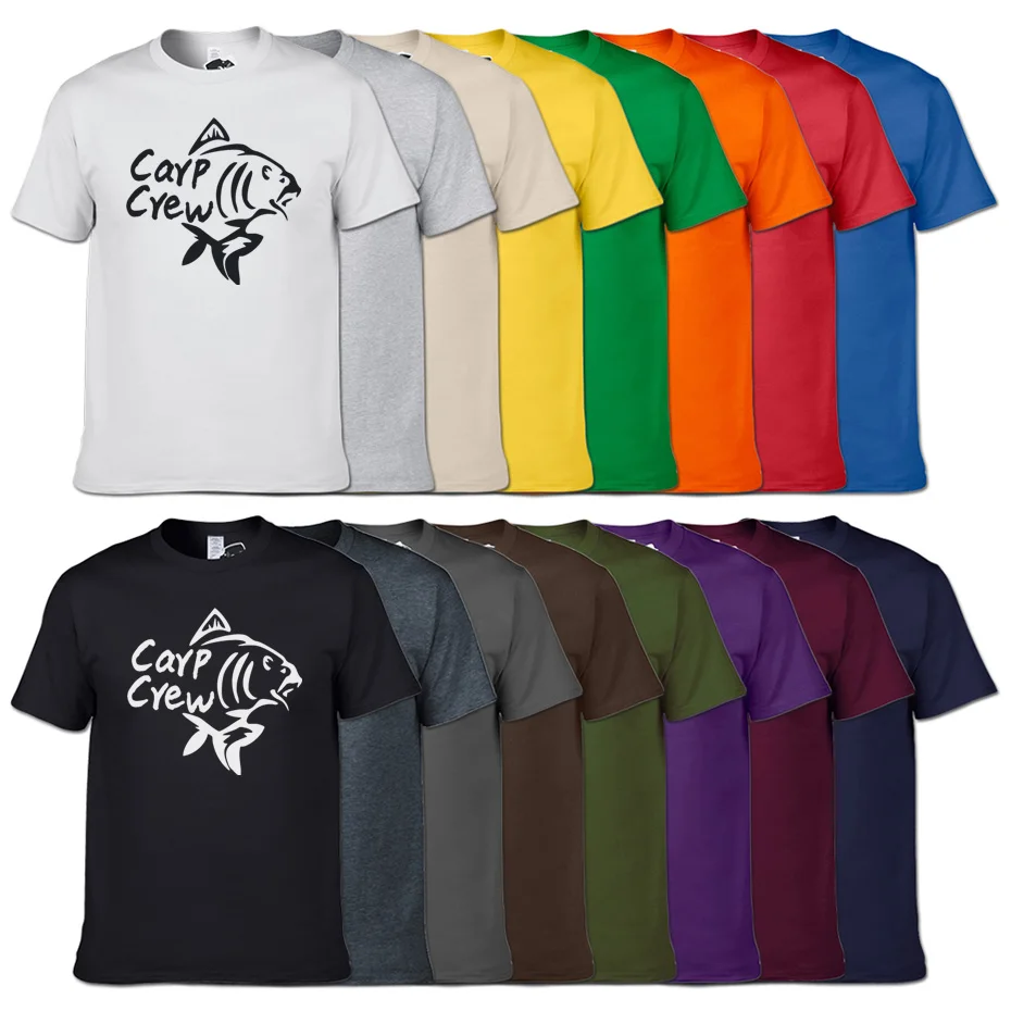 Carpa equipo pescado Camiseta 2018 verano nuevo hombres camisetas algodón o-cuello manga corta masculina Fishings Camiseta homme Carpa equipo pescado Camiseta 2018 verano nuevo hombres camisetas algodón o-cuello manga corta masculina Fishings Camiseta homme