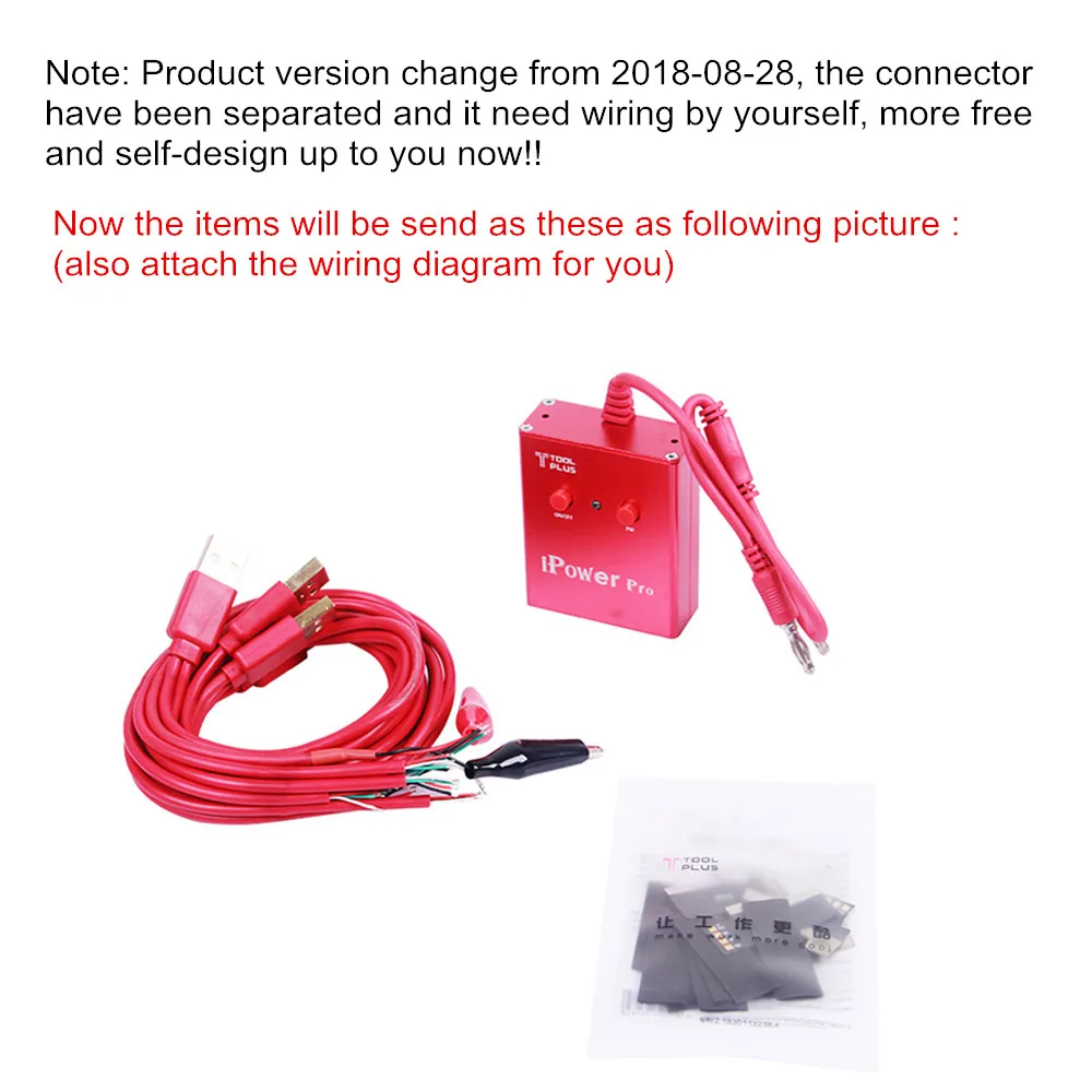 

Professional Phone Test Cable Repairing Power Supply Line With Host for iPHONE 7/7 PLUS/6S/6S/6 PLUS/6 Repair Test Line