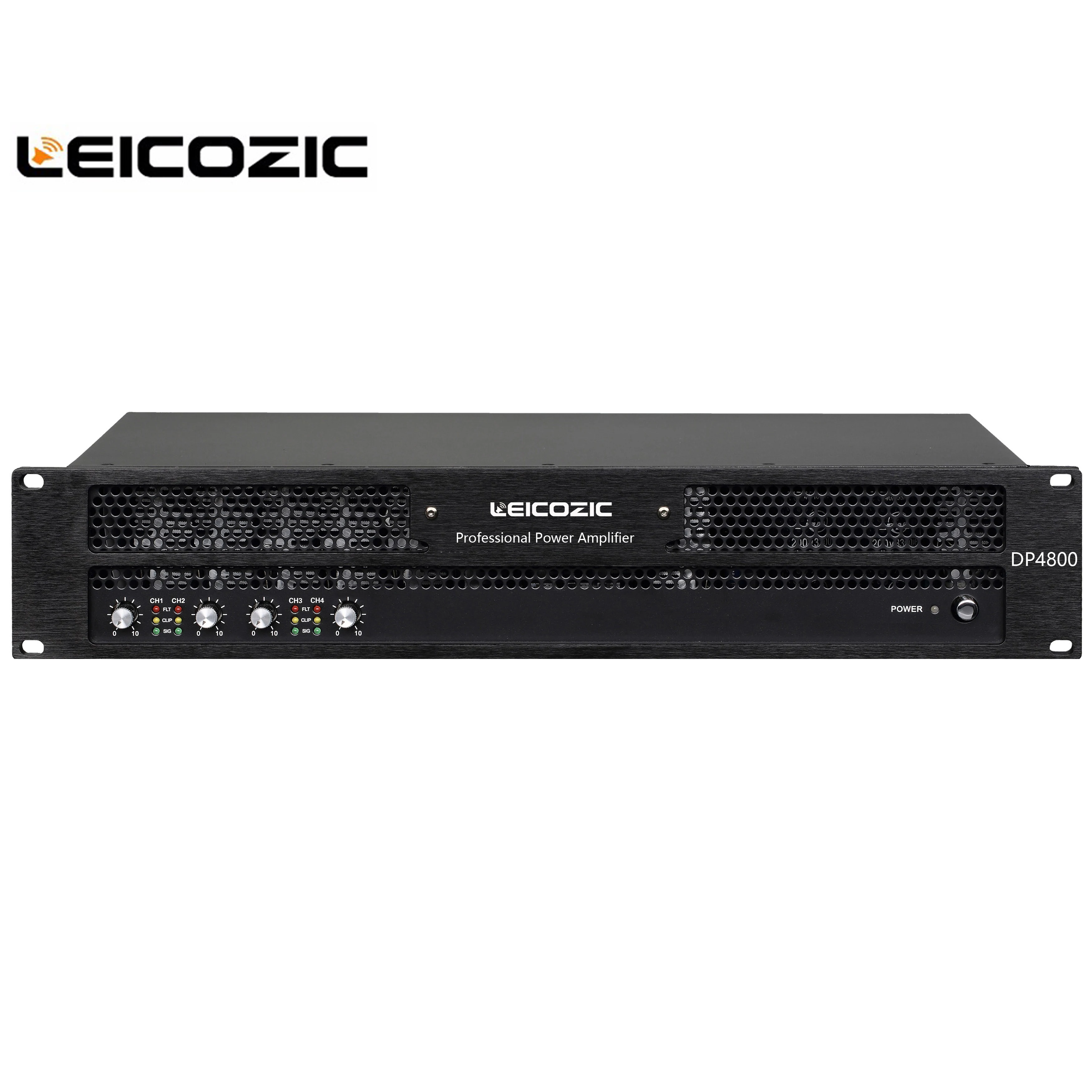 Leicozic DP4800 Max 1100W*4 Power amplifier