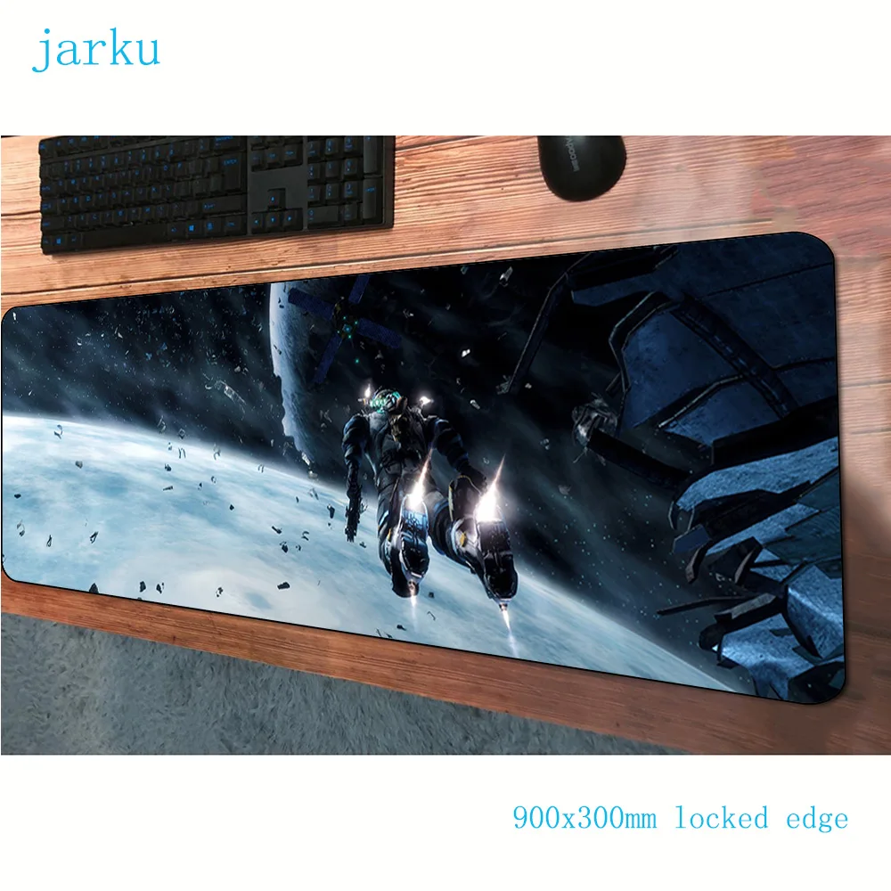Коврик для мыши dead space коврик компьютерной с узором HD 900x300x3 мм padmouse большой