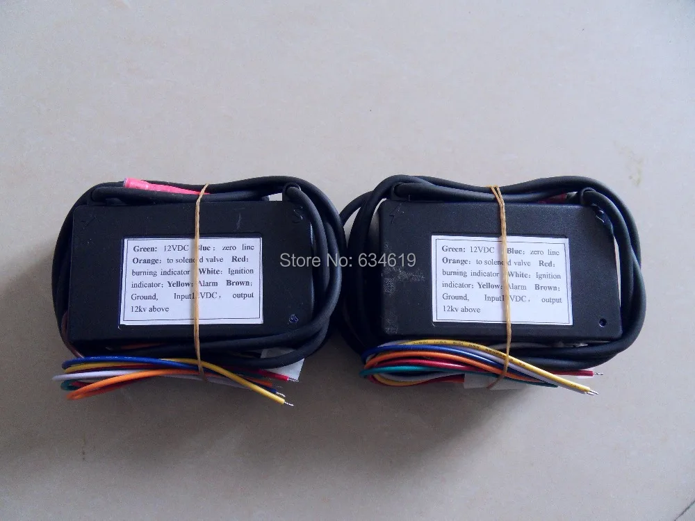 12Vdc Автоматический Газовый Поджиг электронный газовый Поджиг ...
