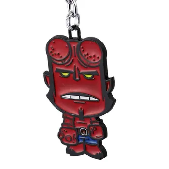 

HSIC 12pcs/lot Wholesale Superman Metal Alloy Keychain Superhero Key Chain Ring Holder Men Jewelry Wholesale