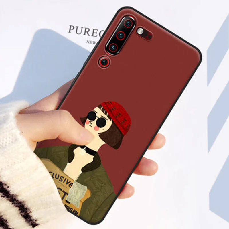 Для lenovo Z6 pro Чехол L78051 роспись Leon убийца мультфильм мягкий силиконовый чехол для телефона для lenovo Z6pro 6,3" для задней панели Чехол coque сумки