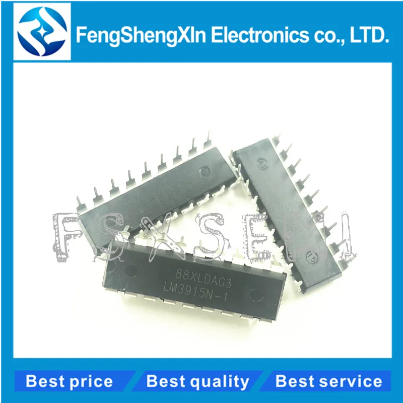 5 шт./лот LM3915N-1 DIP-18 LM3915N LM3915 IC светодио дный отображение гистограммы драйвер