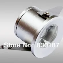 110 В 220 В 1 Вт мини светодиодные светильники затемнения 4000 К фоне стены вина огни кухонный шкаф лампы ювелирные изделия огни