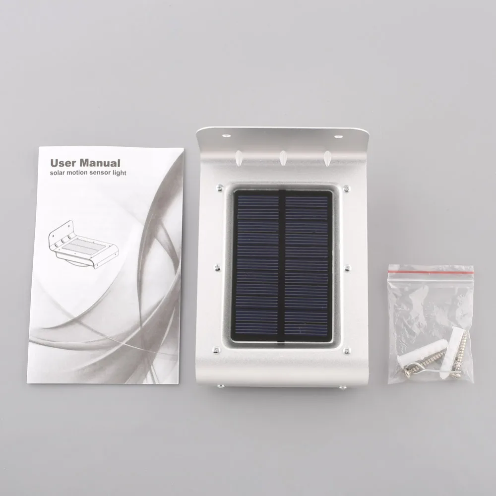 LightInBox 16 светодиодный солнечной энергии яркий PIR датчик движения человеческого