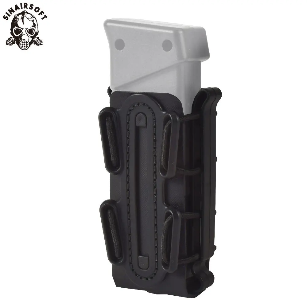SINAIRSOFT 9mm Molle Pistol Mag Military Magazine Pouch Tactical Single