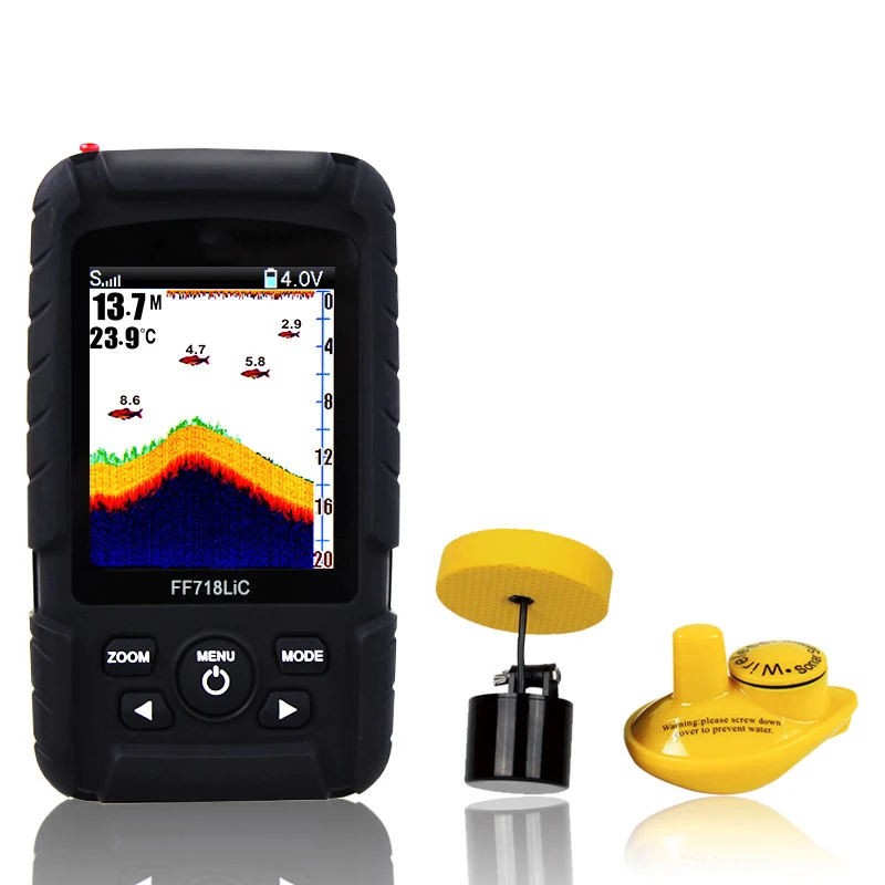 

2018 Marine GPS High Definition Real Floating and Waterproof Fish Finder Monitor 2-in-1 Wireless Sonar Wired Transducer