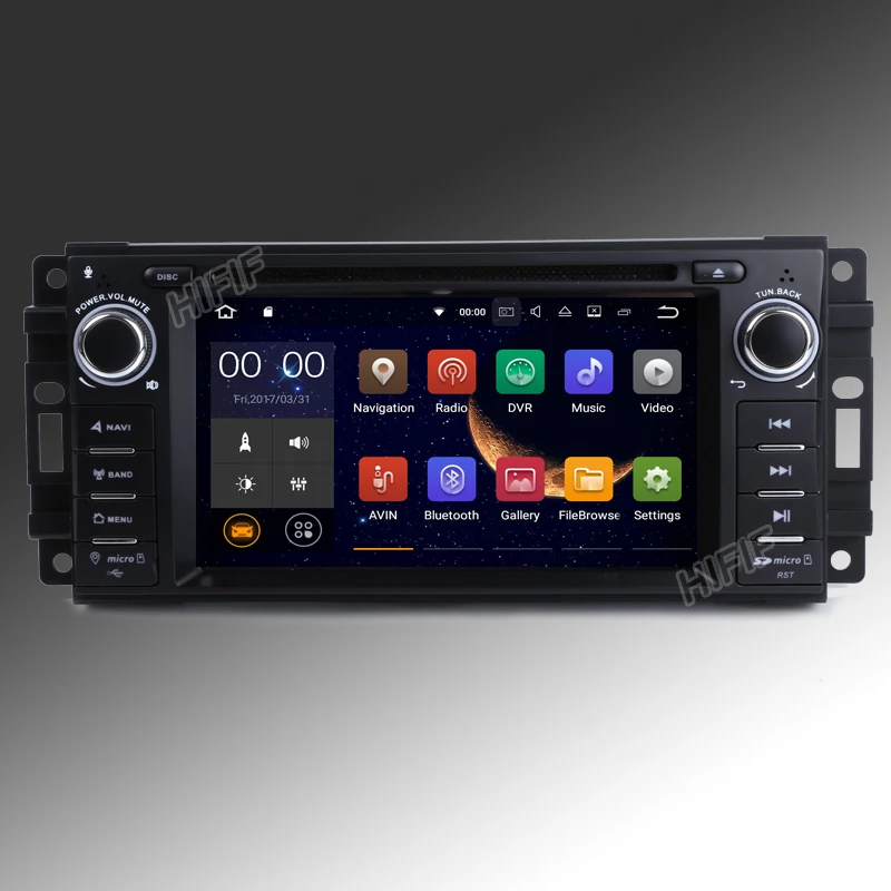 Excellent HIFIF Android 7.1Car Player for CHRYSLER JEEP DODGE Liberty 300M PT Cruiser Sebring Sedan Sebring convertible Concorde Stratus 2