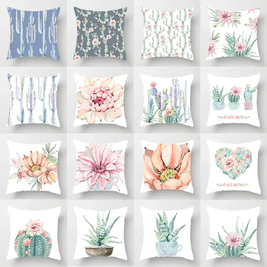Pillow Cover Flower Design Painting - 1500 x 1287 jpeg 181 кб. - pic-fuzz