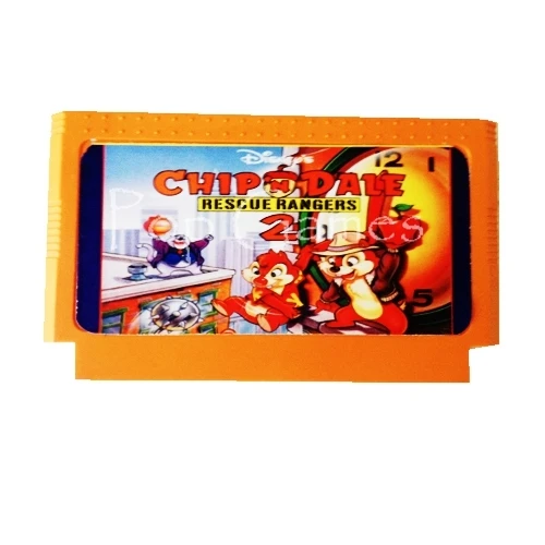 Chip N Dale Rescue 1 2 Rangers-2 60 Pins Game Cartridge for 8 Bit Game Console Drop Shipping - Цвет: Chip N Dale 2