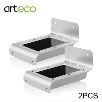 

2PCS 16LEDs LED Solar Light Wireless Solar Powered PIR Motion Sensor Light 2nd Generation IP65 Outdoor Led sensor lamp