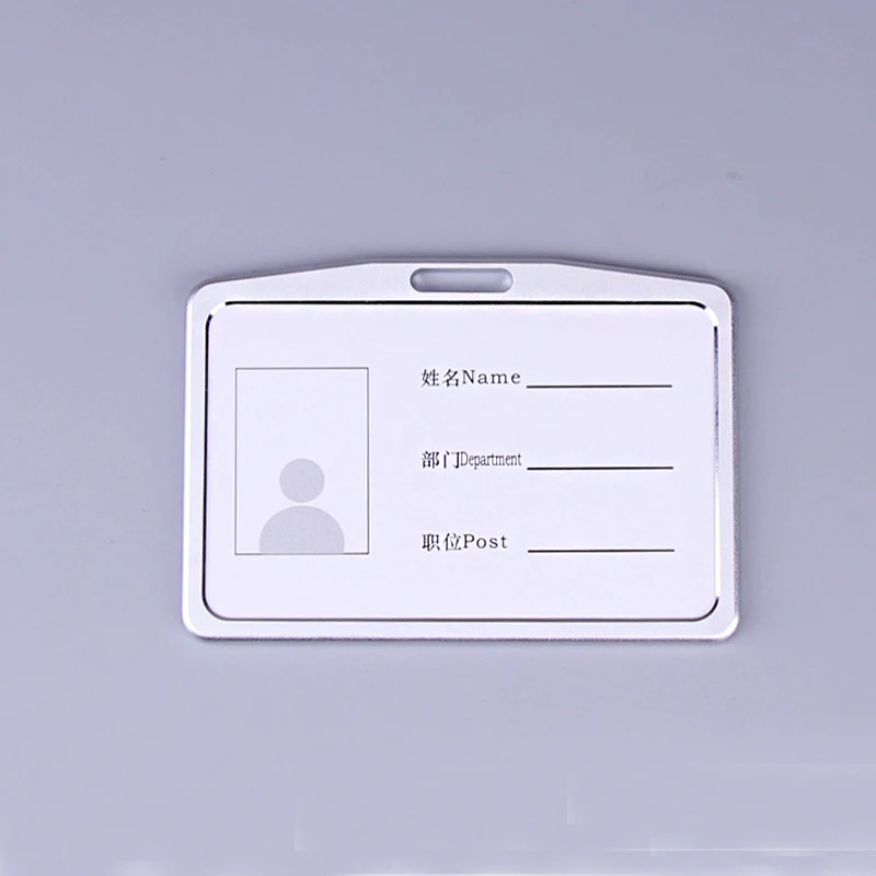 ETya металлический ID держатель для карт, сумка для женщин и мужчин, деловой кошелёк для банковских карт, кредитная карта, защитный чехол, карман, бейдж, Обложка для карт
