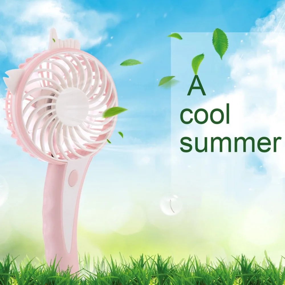 

Creative Bird-shape Handheld USB Fan Adjustable Speed Rechargeable Fan Portable Mini Cooling Fan for Office Home Outdoor