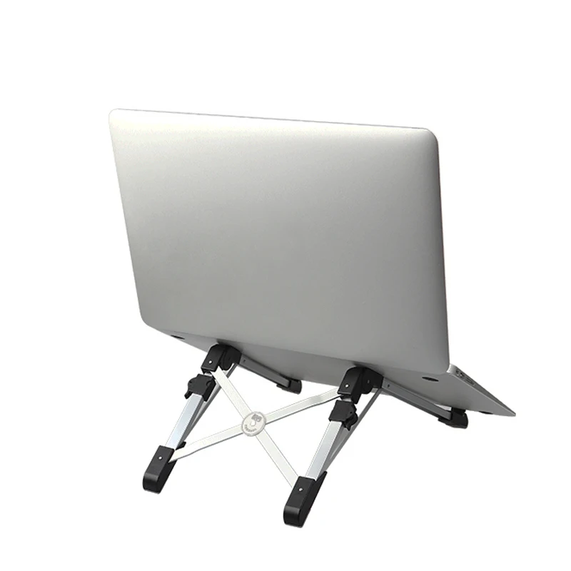 Складная портативная подставка для ноутбука, регулируемая высота рабочего стола, подставка для ноутбука, держатель для охлаждения для MacBook 11-15,6 дюймов