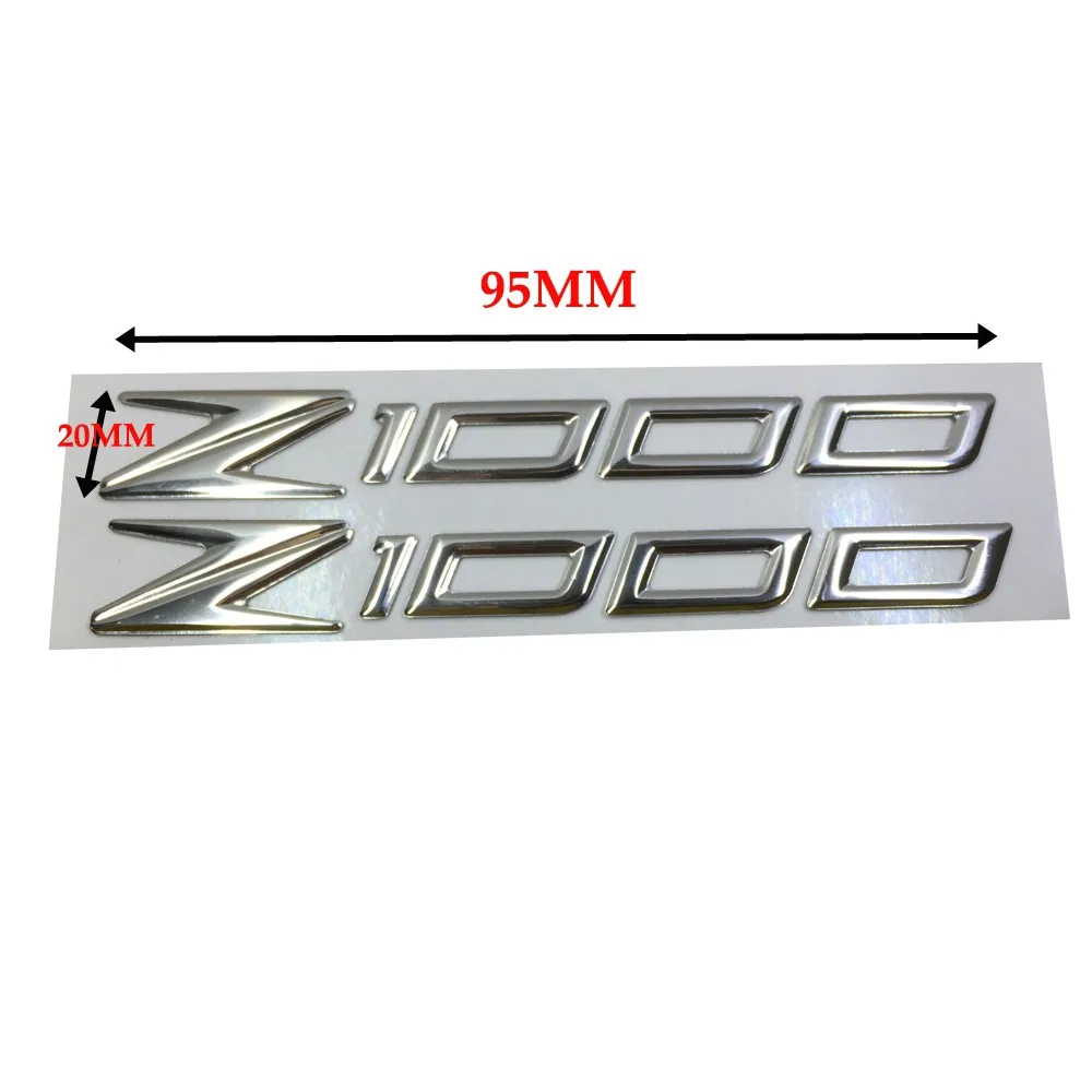 Emblema da Motocicleta Logotipo para Kawasaki Chrome Emblema Decalque Tanque Roda Z1000 Adesivo 3d 3 Cheap Decalques e adesivos