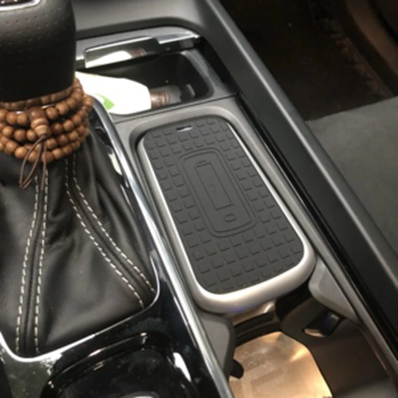 Для Volvo XC60 V60 S60 XC90 V90 S90 автомобильное беспроводное зарядное устройство QI чехол для зарядки телефона автомобильные аксессуары