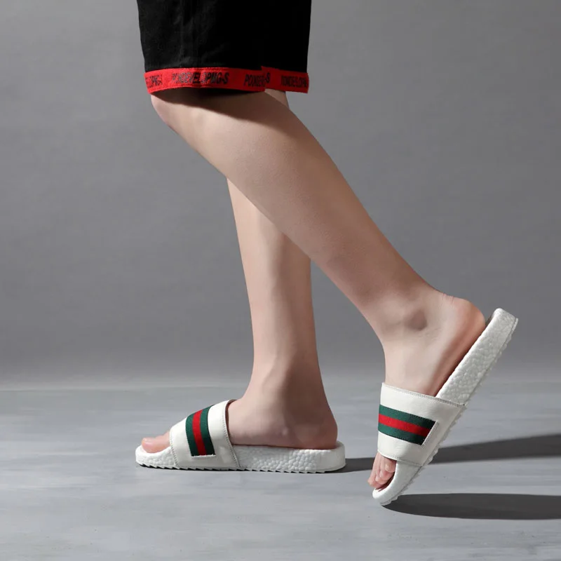 verão amarelo designer sapatos masculinos plataforma de
