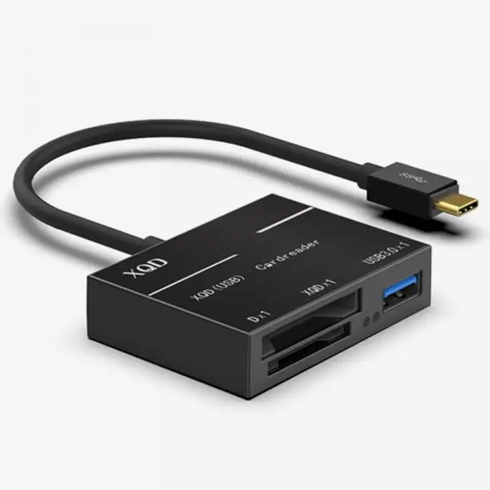 USB 3,0 Тип C USB для SD XQD кардридер адаптер кабель камера кардридер @ JH