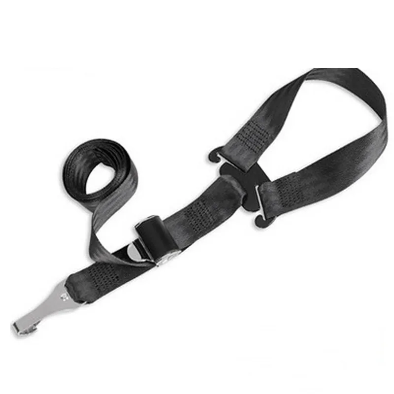 Ремень с фиксатором мужской защелкой - фото