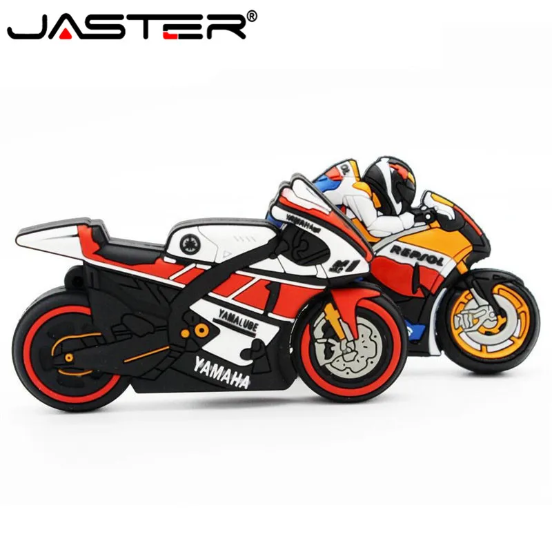 Флешка JASTER Moto rcycle USB флеш накопитель 4 ГБ 64 16 32 ГБ|USB флэш-накопители| |