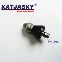 Высококачественная нержавеющая сталь коллектор высокого давления чистой сопла Мышь Глава с 1/4 разъем для очистки труб