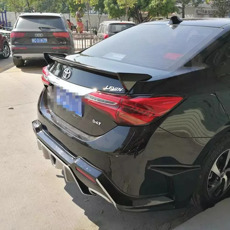 Спойлер для Toyota Corolla 2014 2018 АБС пластик новый тип любой цвет или праймер