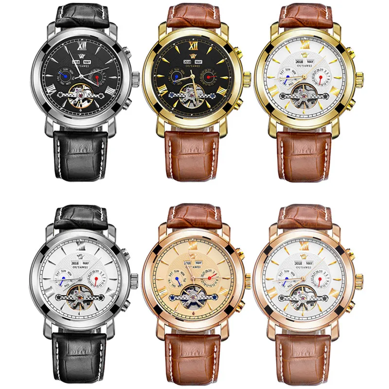 rose gold men watch