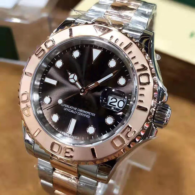 

New Luxury Brand unisex Watch Luxury yart Sports Wrist watch Men Watches Stainless steel Folding clasp