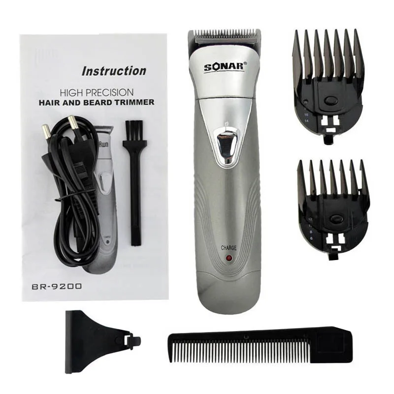 New Precision Adjustable Hair Trimmer Men Hair Cutting Machine Electric Hair Clipper Hair Beard Trimmer Cordless Barber Tool 301