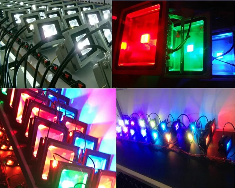 Супер яркий гидропоники светать 50 Вт Светодиодный прожектор RGB/красный/синий/красный и синий расти лампы Водонепроницаемый IP65