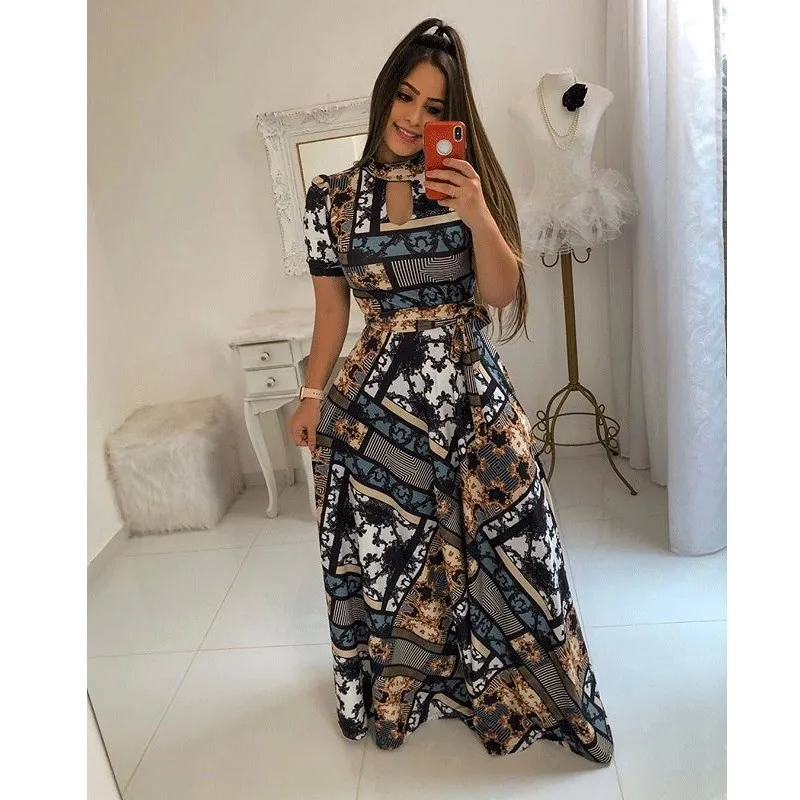 تصميم جديد طويل ماكسي اللباس طباعة زائد حجم مثير عارضة الصيف الشاطئ ملابس النساء Vestidos أنيقة رداء بوهو حزب نادي اللباس تصميم جديد طويل ماكسي اللباس طباعة زائد حجم مثير عارضة الصيف الشاطئ ملابس النساء Vestidos أنيقة رداء بوهو حزب نادي اللباس