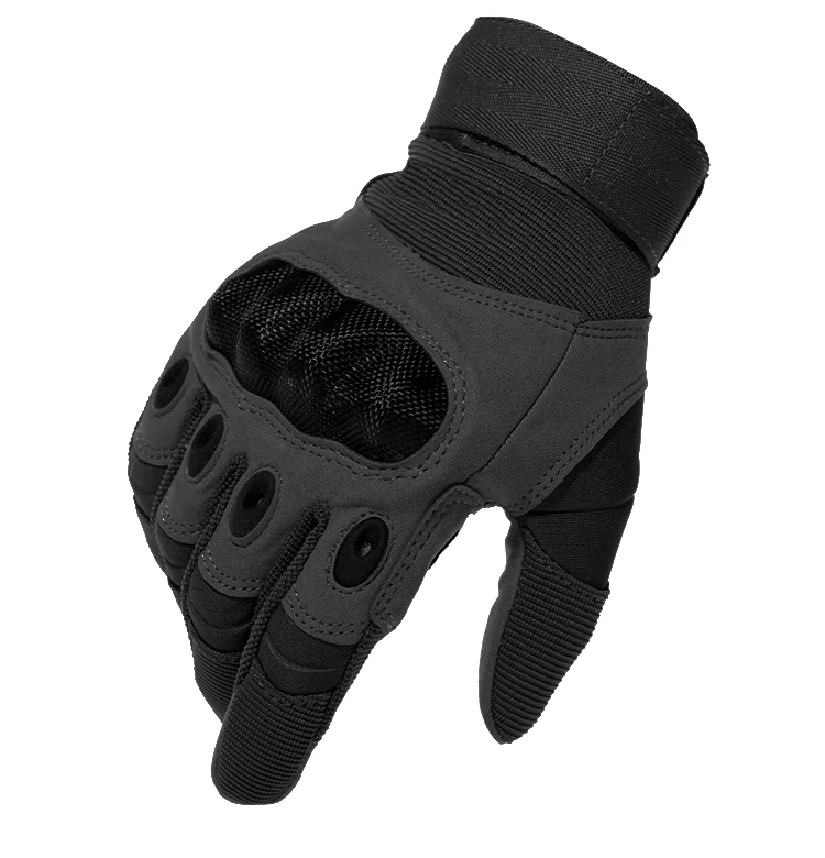 Army Gear Tactical Gloves Men Full Finger SWAT Combat Military Gloves Militar Carbon Shell Anti-skid Airsoft Paintball Gloves