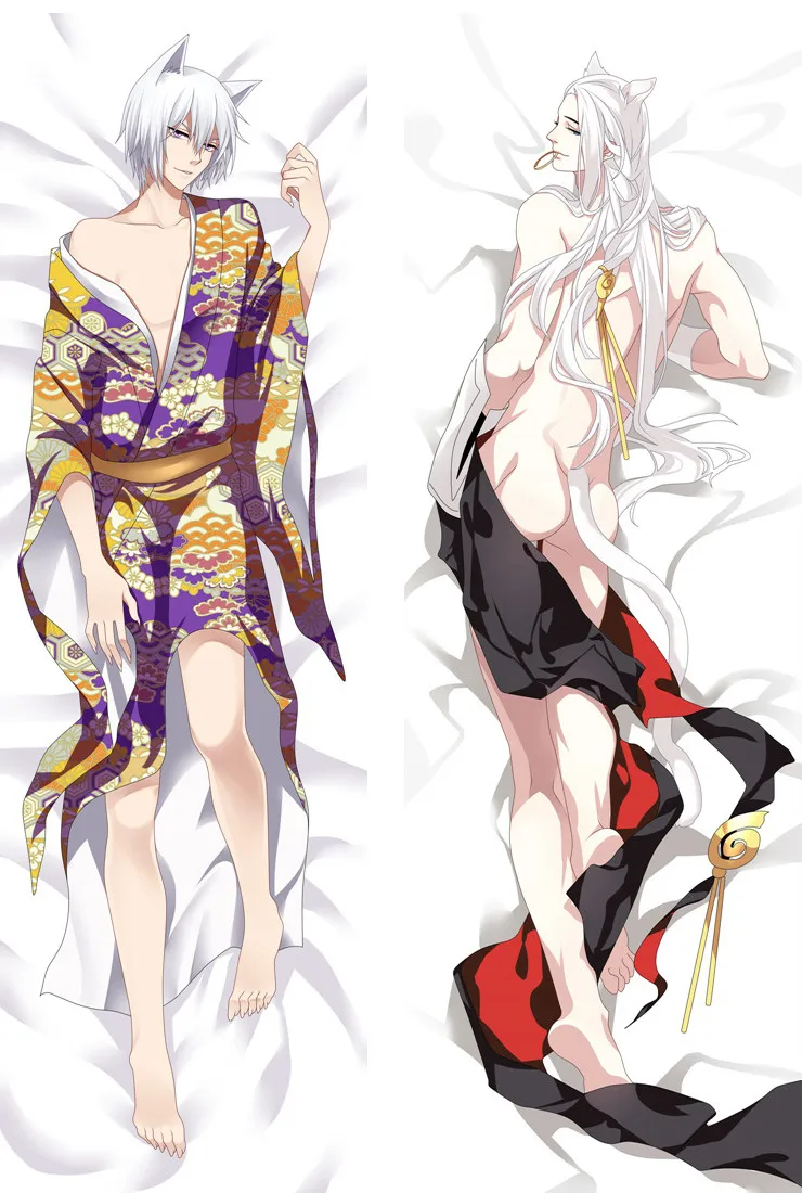 Anime Kamisama Kiss Tomoe Male Hugging Body Pillow Cover Case A001