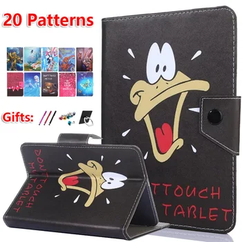 

Universal Cartoon Cover for Samsung Galaxy Note 10.1 2014 Edition P600 P601 P605 10.1 Inch Tablet Case