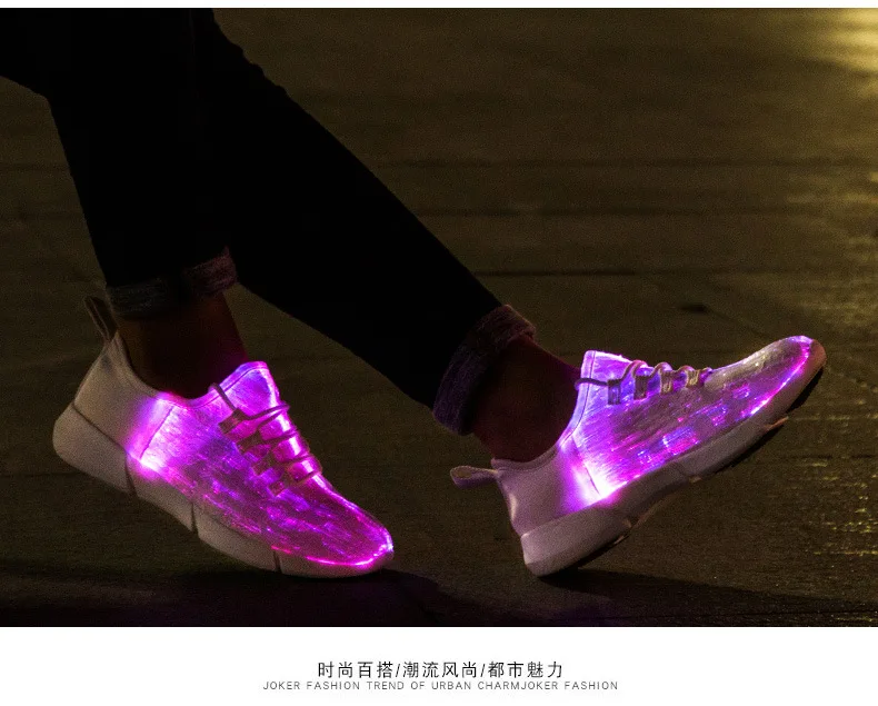 Обувь со светодиодной подсветкой для Для Мужчин Светящиеся кроссовки с блестками; обувь для улицы; повседневные мужские туфли светодиодный световой USB зарядки неоновые zapatillas hombre