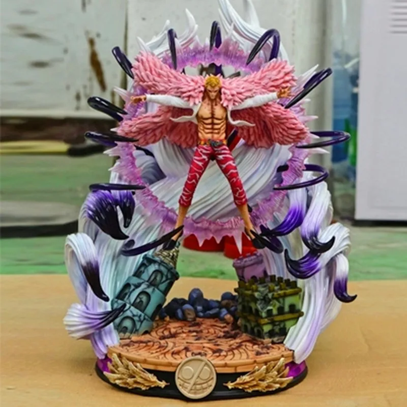 Предпродажа одна деталь злодей Джокер donquixote doflamingo смолы статуя фигурку модель (Срок поставки: 60 дней) X359
