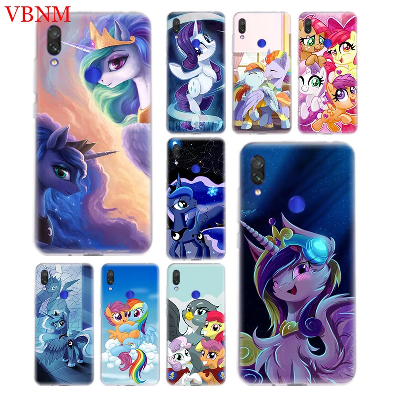 

My Little Pony Trend TPU Accessories Case for Xiaomi Redmi Note 6 7 S2 GO 4 4X 5 5A Pro Gift Fit Pattern Gift Customized Coque
