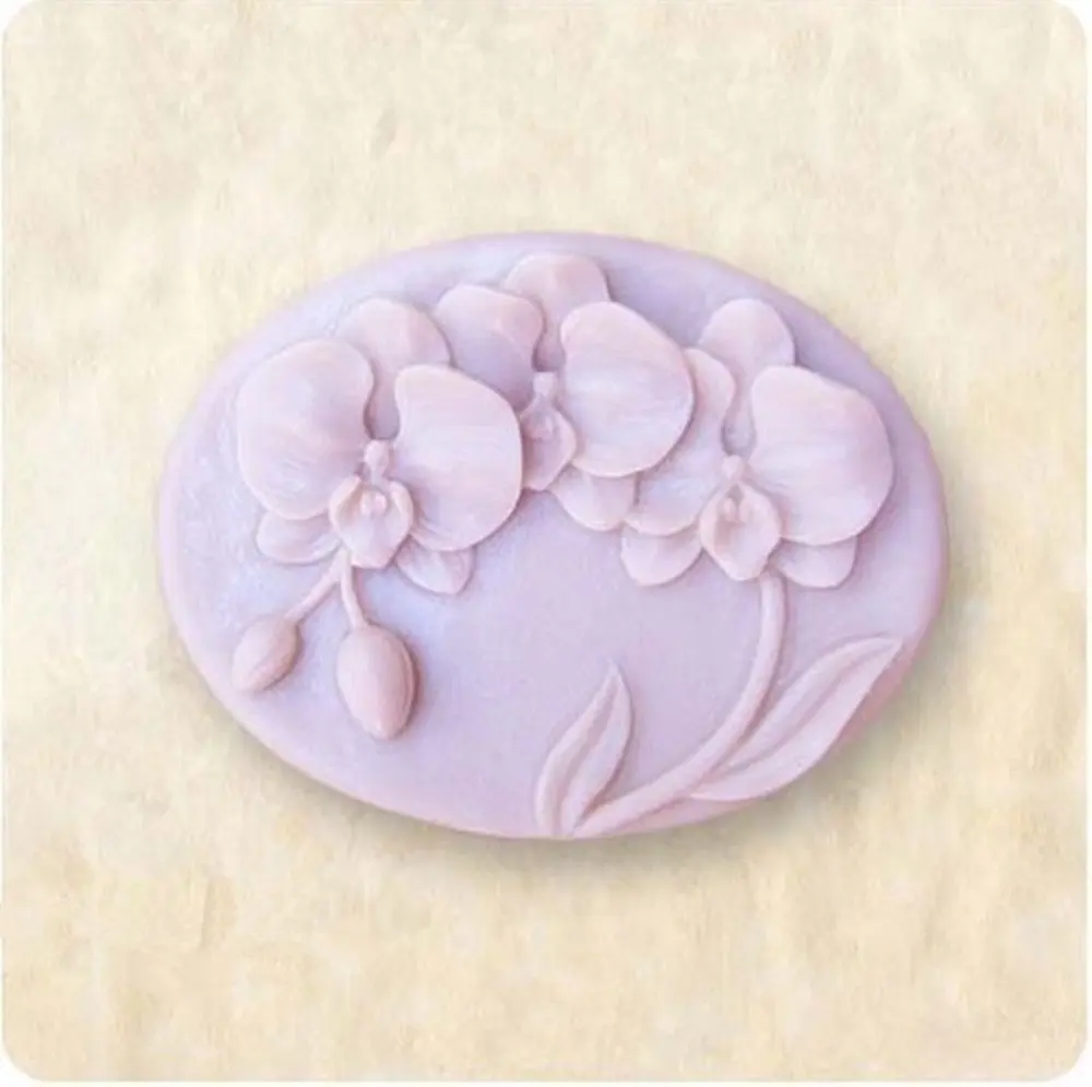 

Flower Silicone Soap mold candle mould DIY Craft Silicone molds S103