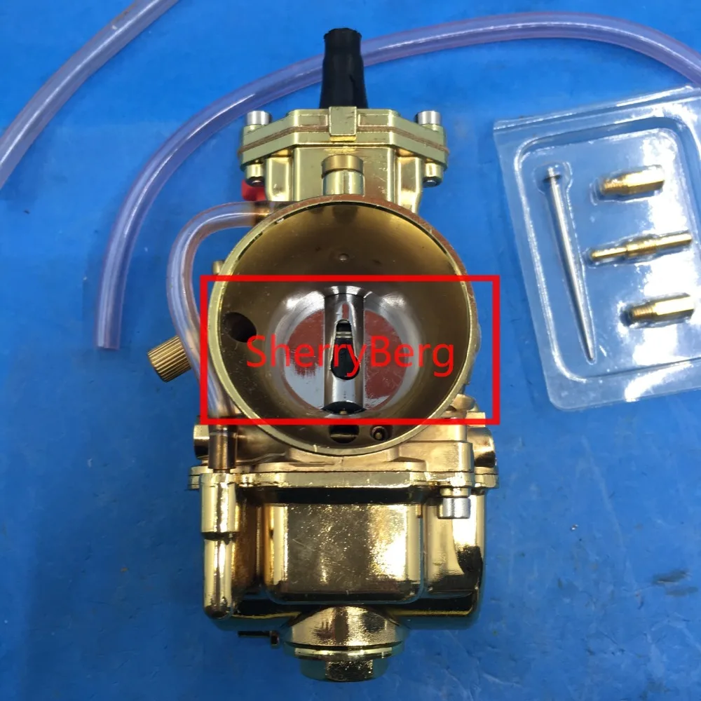 Golden color 28mm PWK Carburetor for 2T ATV Quads Dinli AEON Apex Polaris carb fit honda yamaha ktm racing carbburetor carby