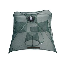 Automated Fishing nylon Hand Gear Shrimp Nets And Umbrellas nassa pesca fish touchdown folding fishing nets