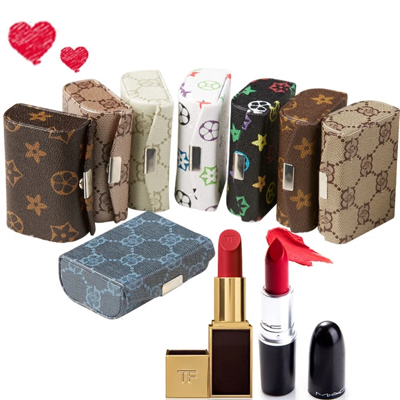 

personalize any text language Unique Custom logo Wedding Bride to be Bridesmaid gifts Personalized portable lipstick box gift