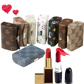 

personalize any text language Unique Custom logo Wedding Bride to be Bridesmaid gifts Personalized portable lipstick box gift