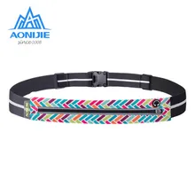 AONIJIE Регулируемый тонкий пояс для бега Сумка для бега поясная сумка для путешествий марафон тренажерный зал тренировки фитнес 6.8in держатель телефона