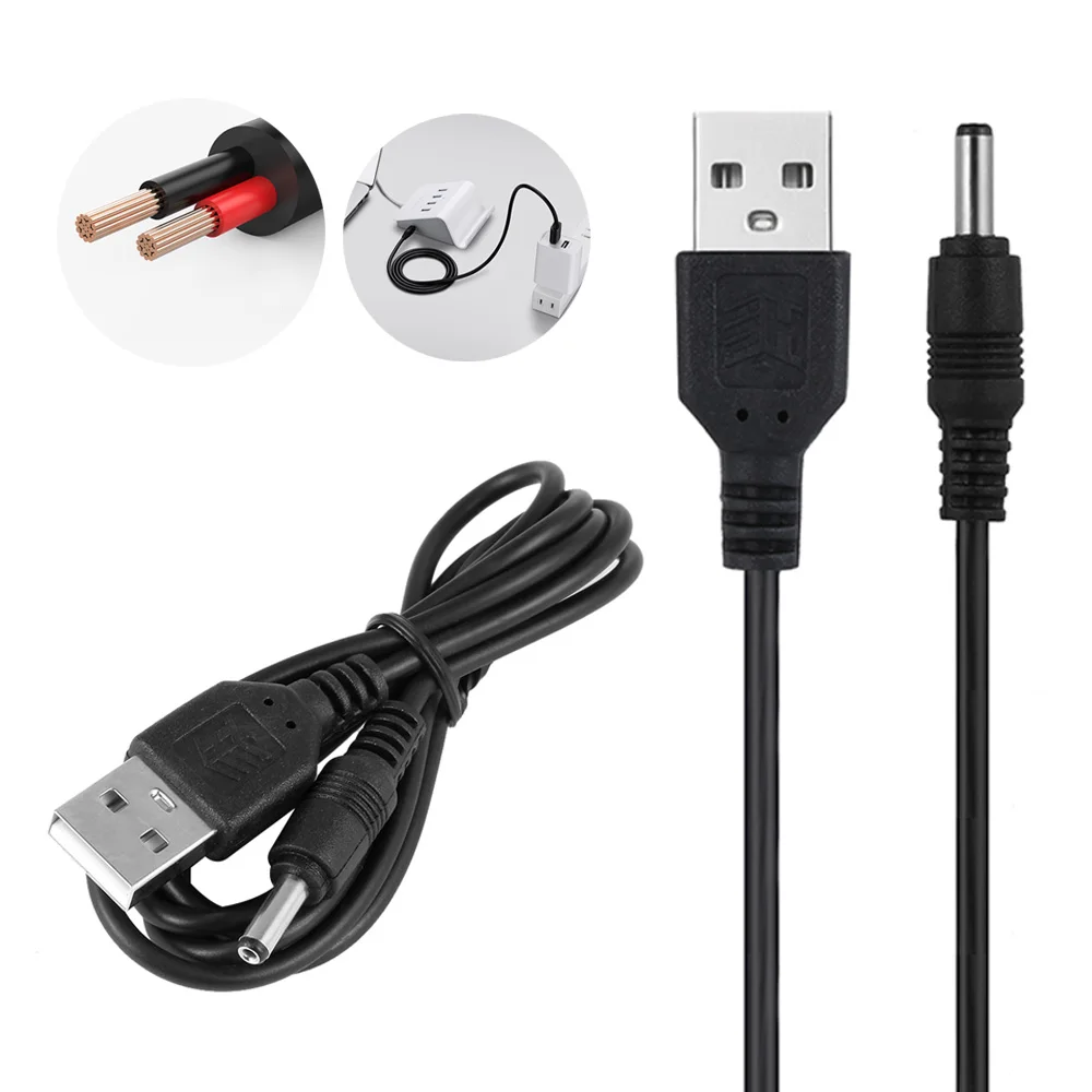 Новинка USB к 3 5 мм DC в зарядное устройство Кабельный разъем адаптер питания Разъем