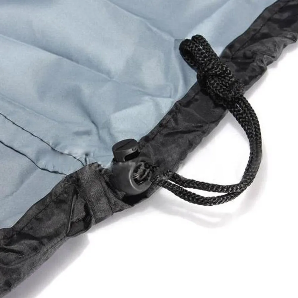 1Pc 100% High Quality Black Waterproof BBQ Cover Outdoor Rain Barbecue Grill Protector For Gas Charcoal Electric Barbeque Grill