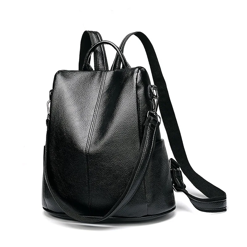 Fashion Women Backpack Genuine Leather Female Travel Bag Preppy Style Schoolbag For Girls Lady Bags Mochila Fashion Retro C643 Fashion Women Backpack Genuine Leather Female Travel Bag Preppy Style Schoolbag For Girls Lady Bags Mochila Fashion Retro C643