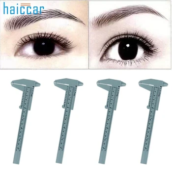 

Beauty Girl New Hot 4PC Microblading Reusable Makeup Measure Eyebrow Guide Ruler Permanent Tools Oct 27